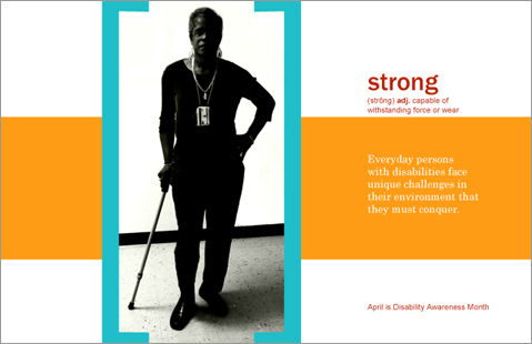 Disability Awareness Month poster